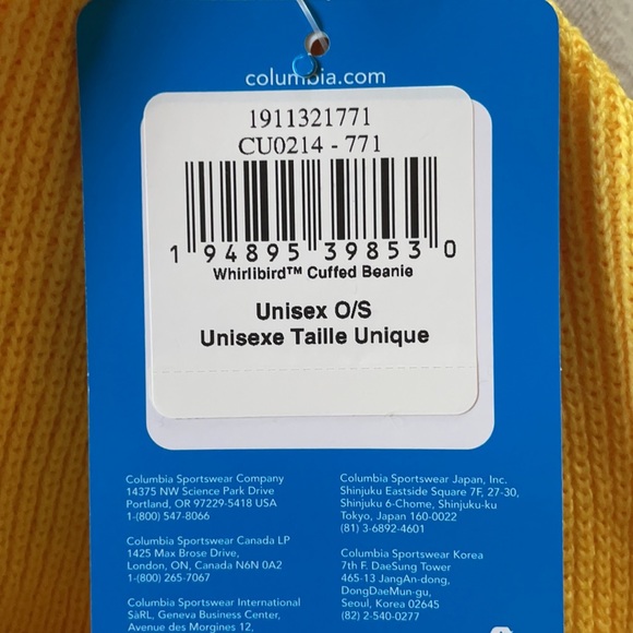 Columbia Whirlibird Cuffed Beanie - Picture 2 of 2